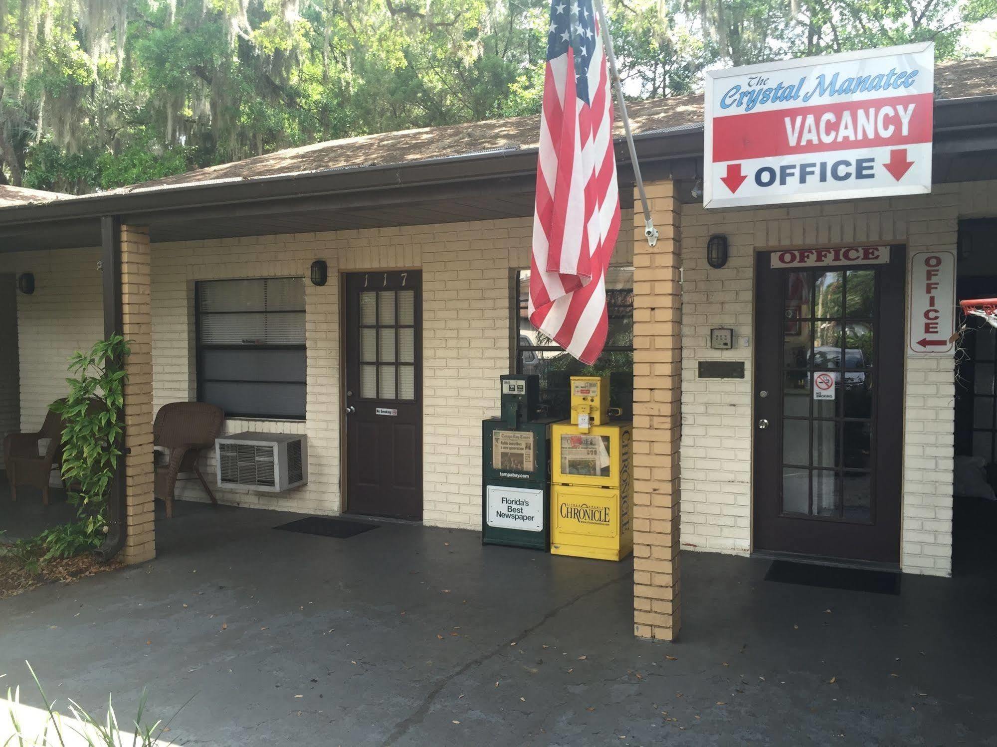 Motel Crystal Manatee Crystal River Exterior foto